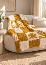 Autumn Leaves Stitch Sampler Blanket Kit - Yummy Version