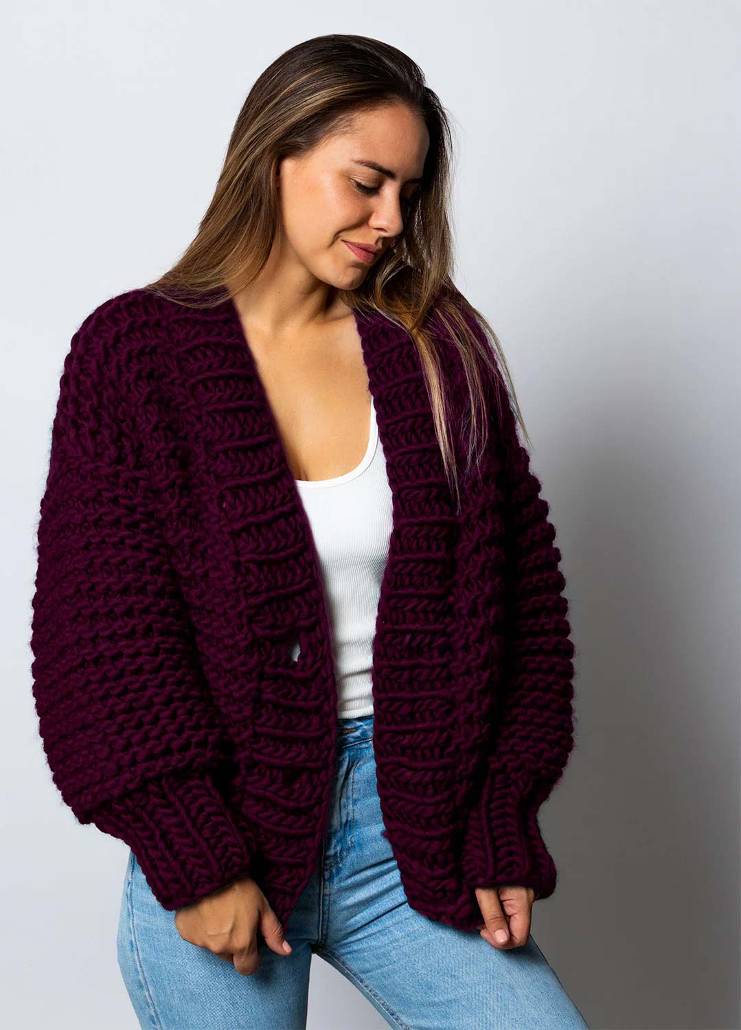 Avocado Cardigan Kit - Premium Version