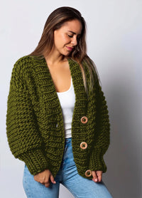 Avocado Cardigan Kit - Yummy Version