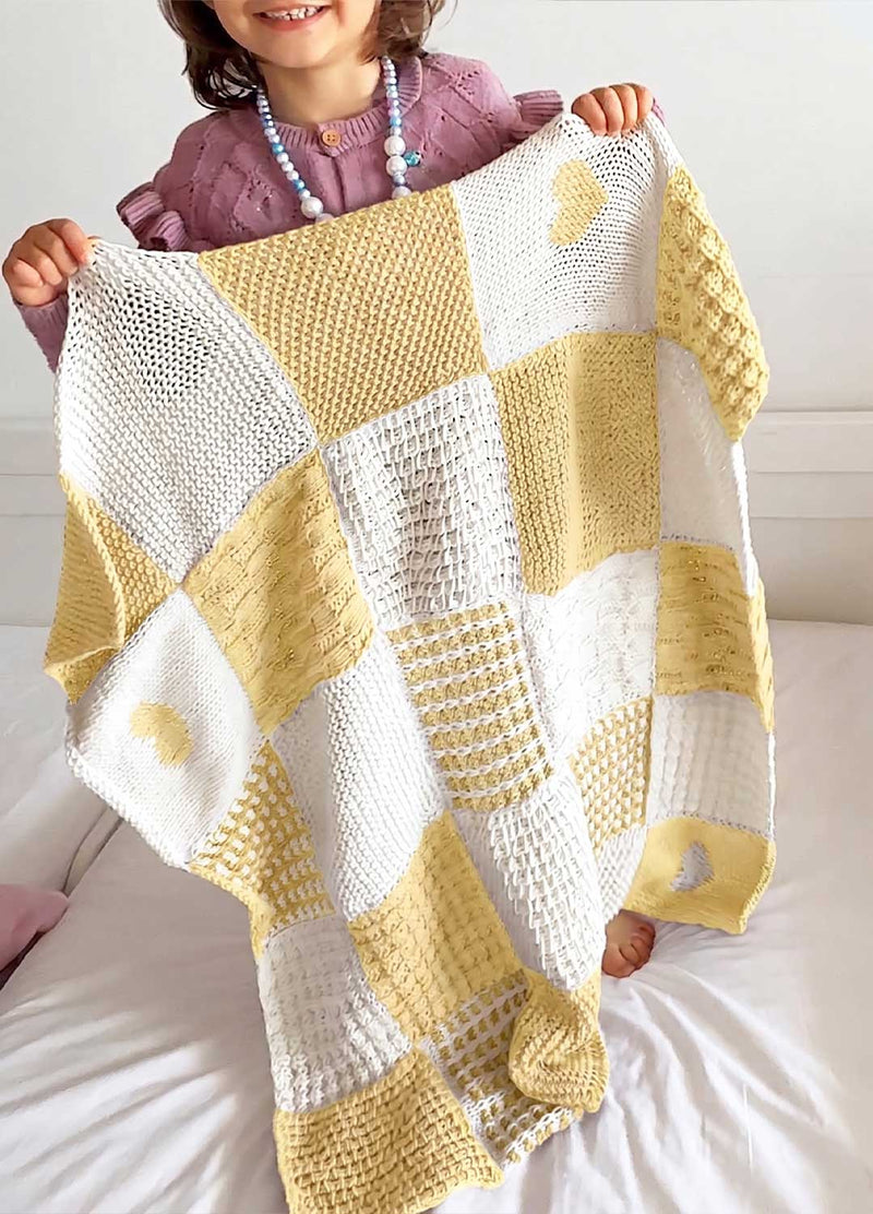 Baby Blanket Stitch Sampler Kit