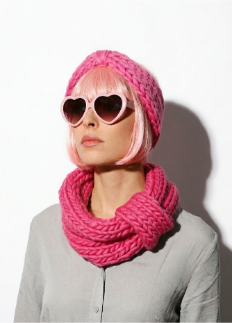 Blueberry Muffin Snood and Headband x @trustthemojo Kit - Yummy Version