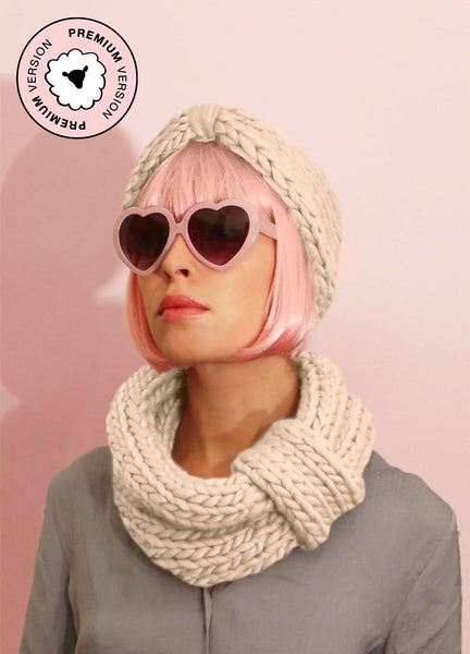 Blueberry Muffin Snood and Headband x @trustthemojo Kit - Premium