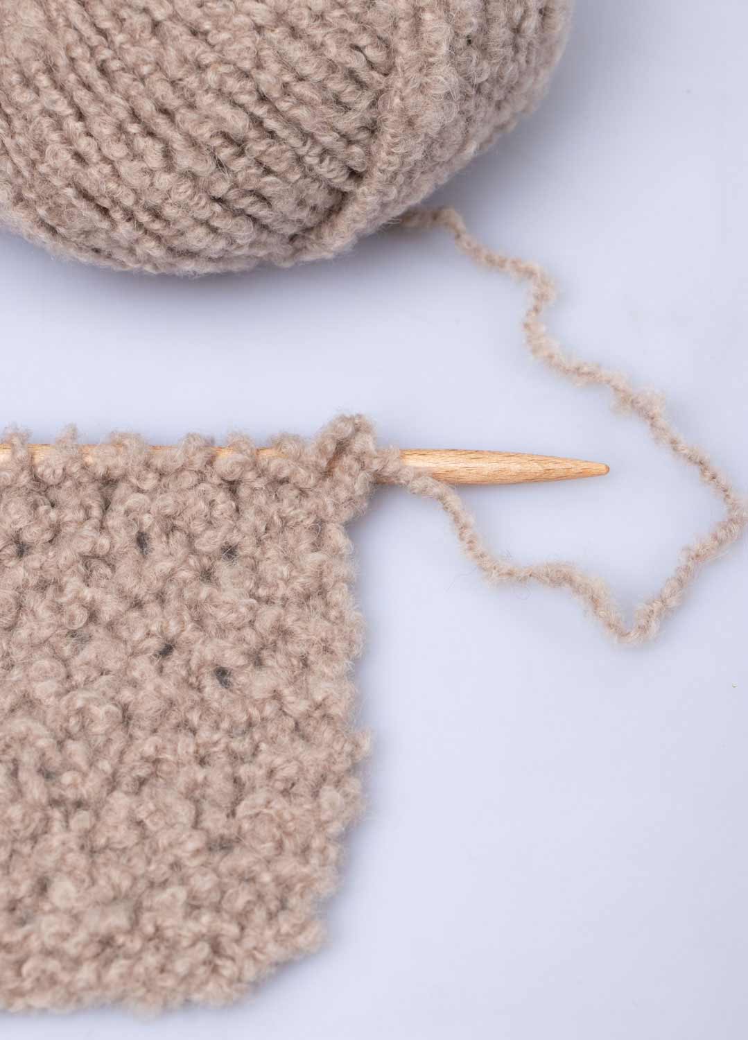 Light Tan Beige Fingering Knitting Crochet Sock Yarn