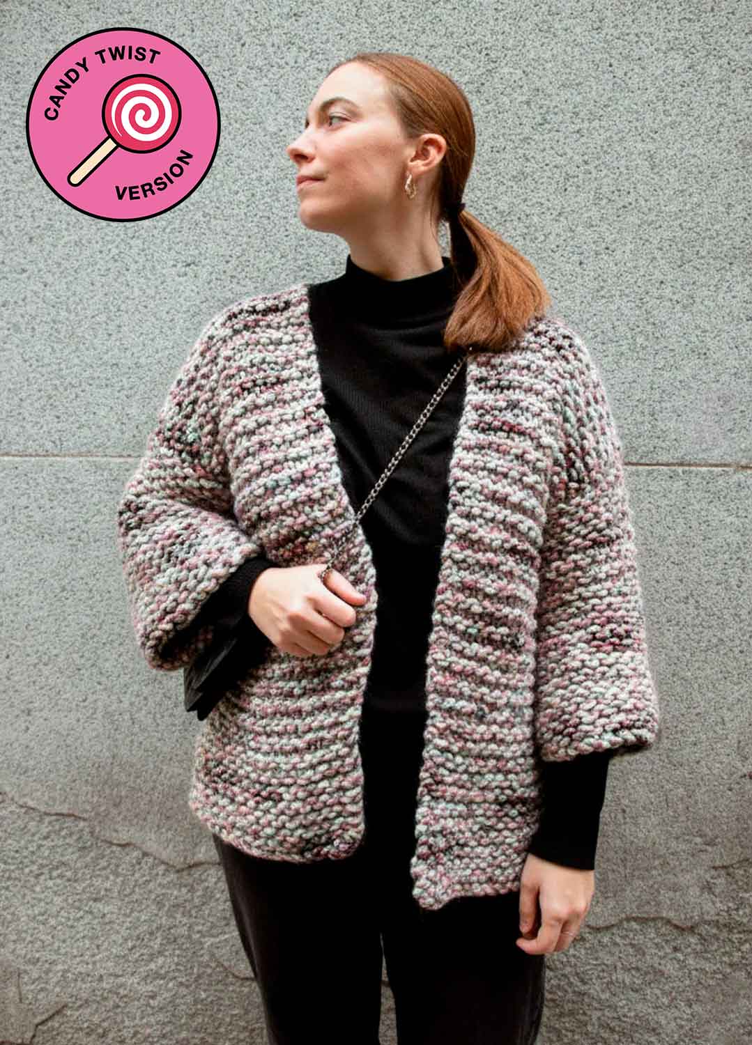 Brera Cardigan Kit  - Candy Twist Version