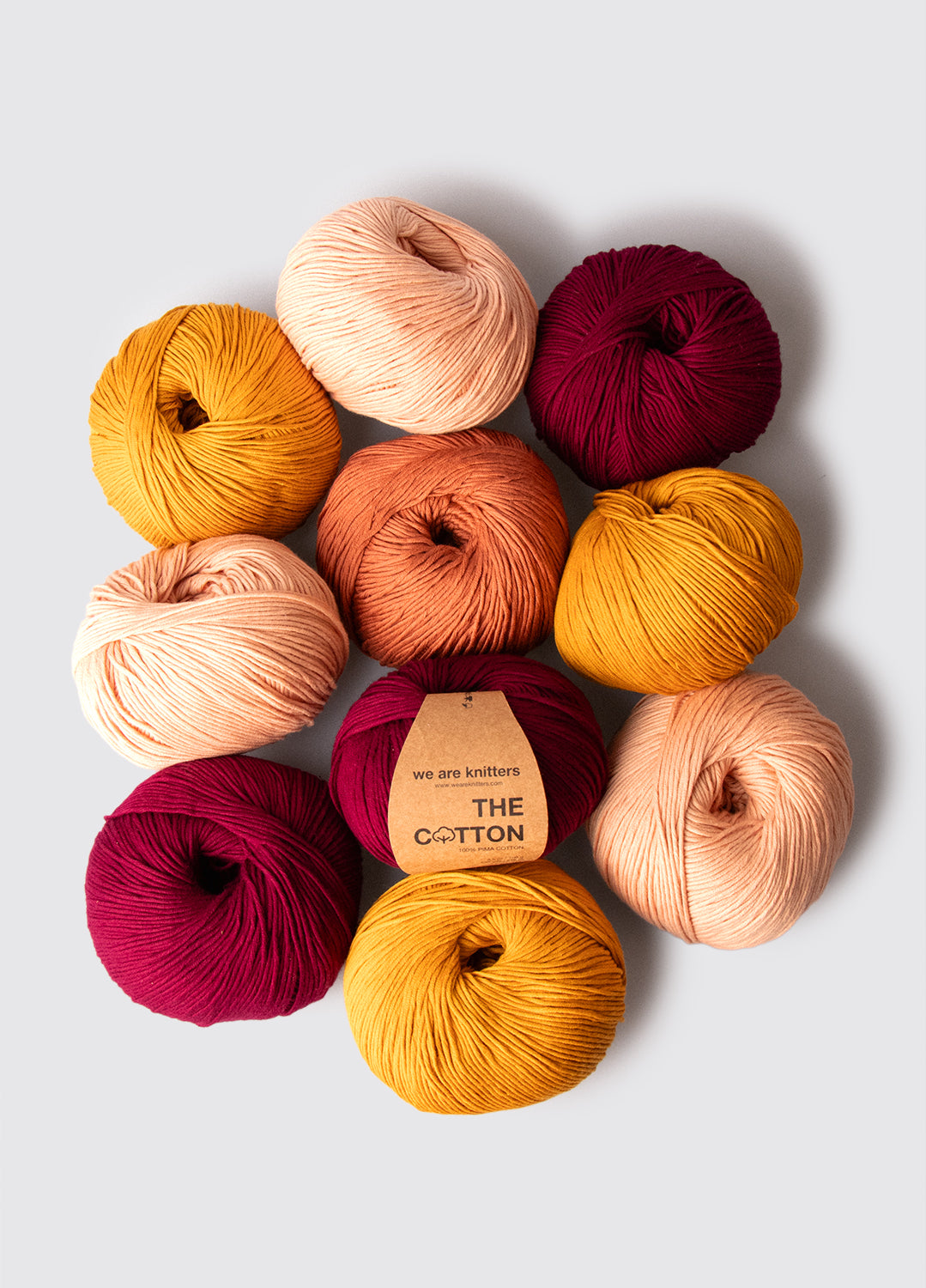 10 Pack of Pima Cotton Yarn Balls
