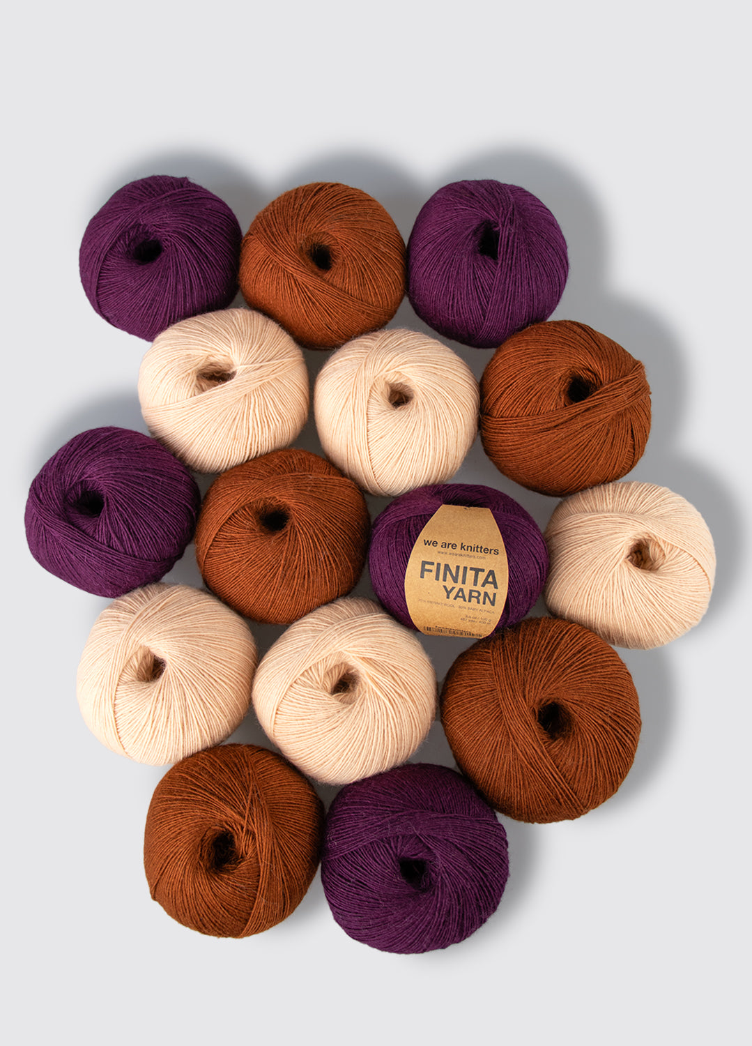 15 Pack of Finita Yarn Balls - Outlet Edition