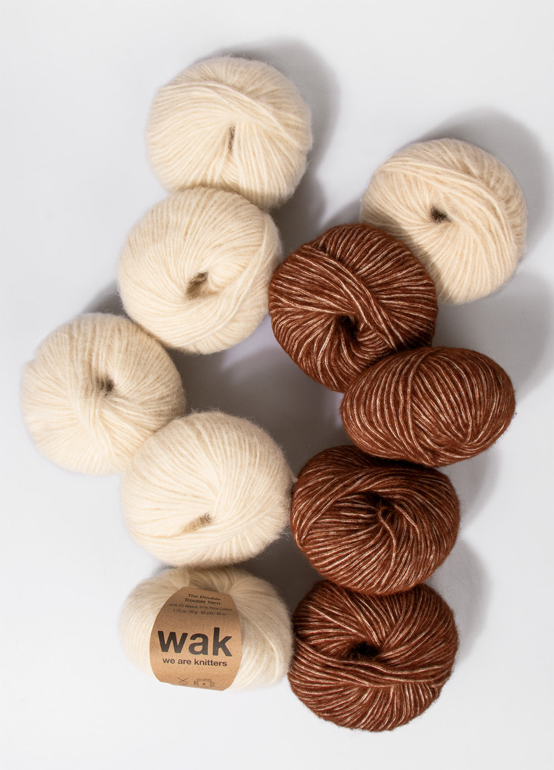 10 Pack of Double Trouble Yarn Balls