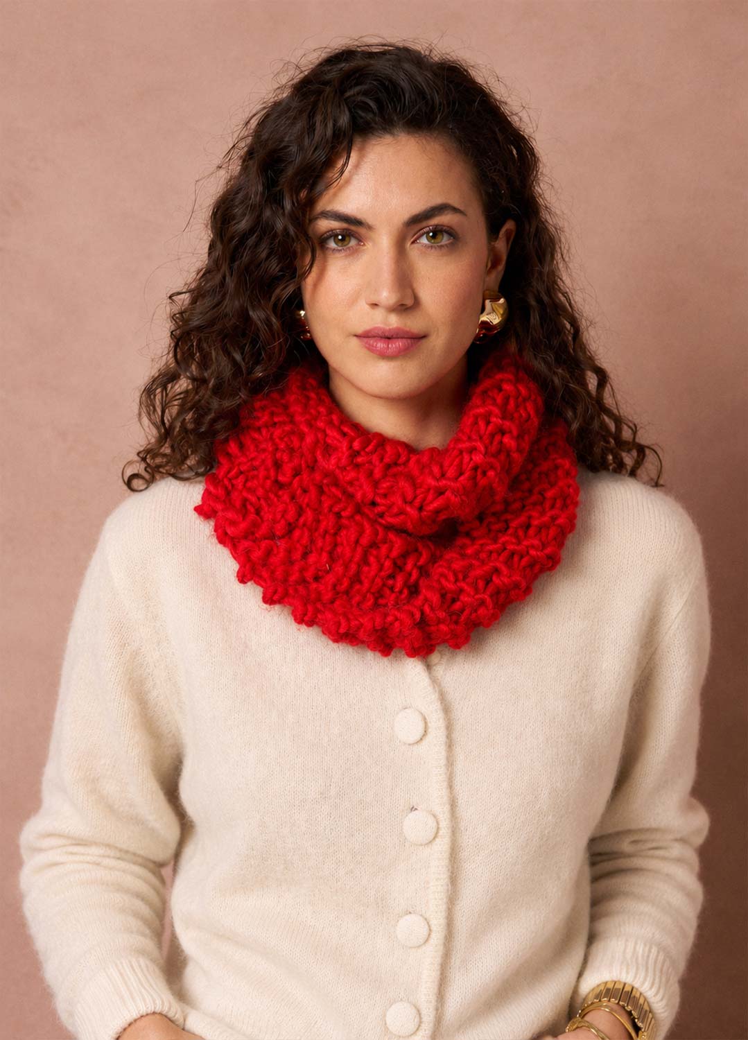 We Are Knitters Camelia Snood Beginner Kit