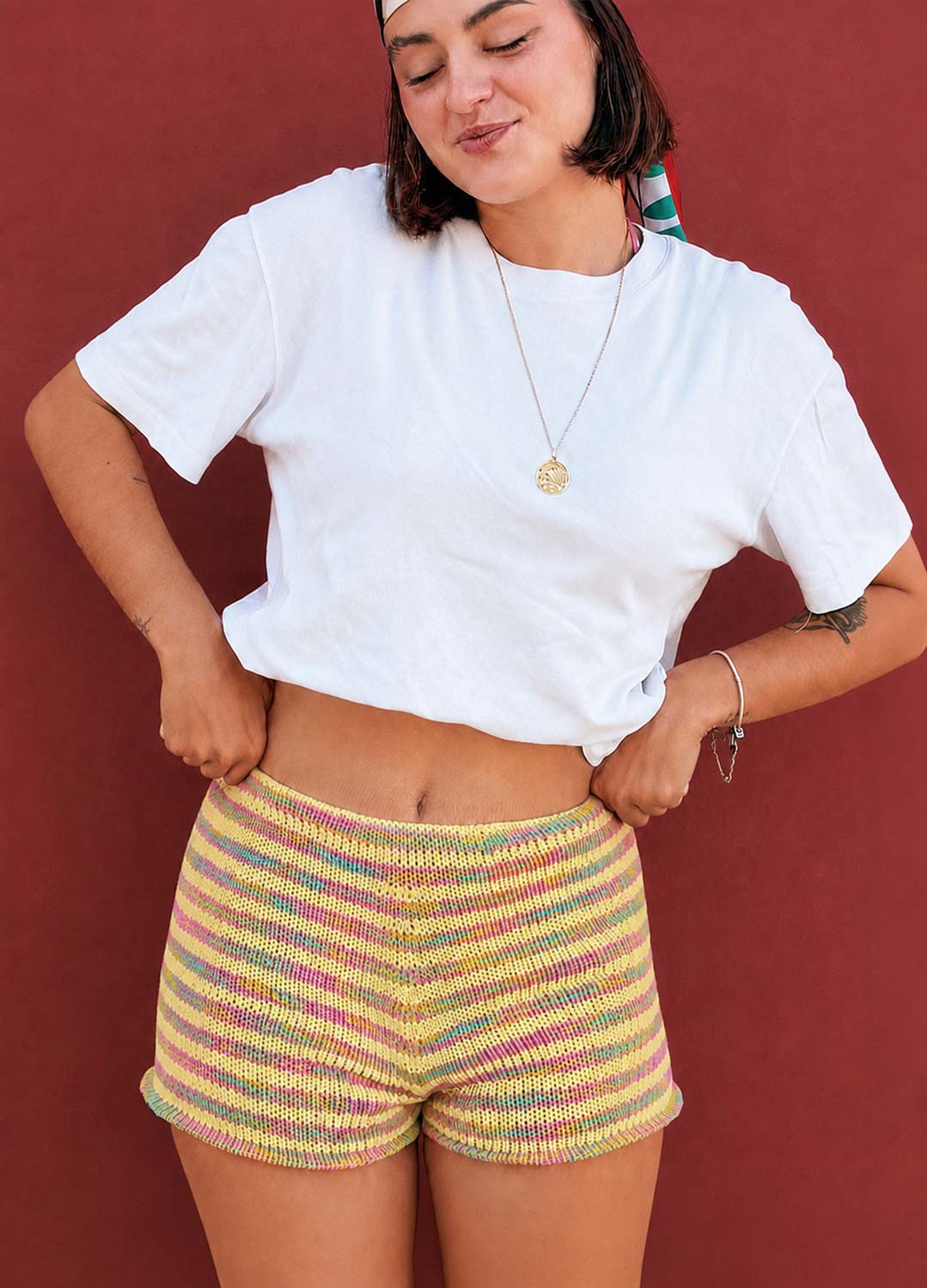 The Candy Shorts Kit x @paula.on.knits