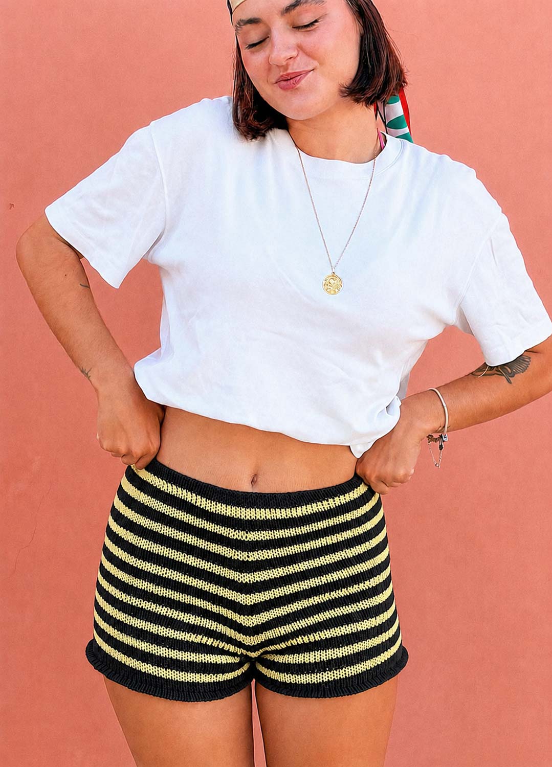 The Candy Shorts Kit x @paula.on.knits