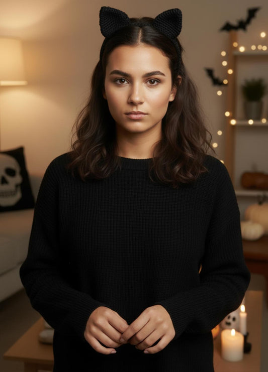 Cat Ears Halloween Free Pattern