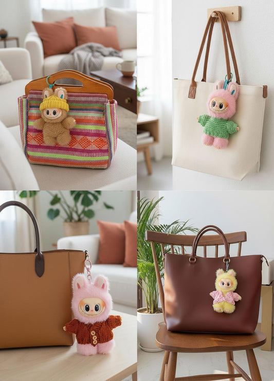 Labubu Knits Bundle - Knit your own tiny outfits!