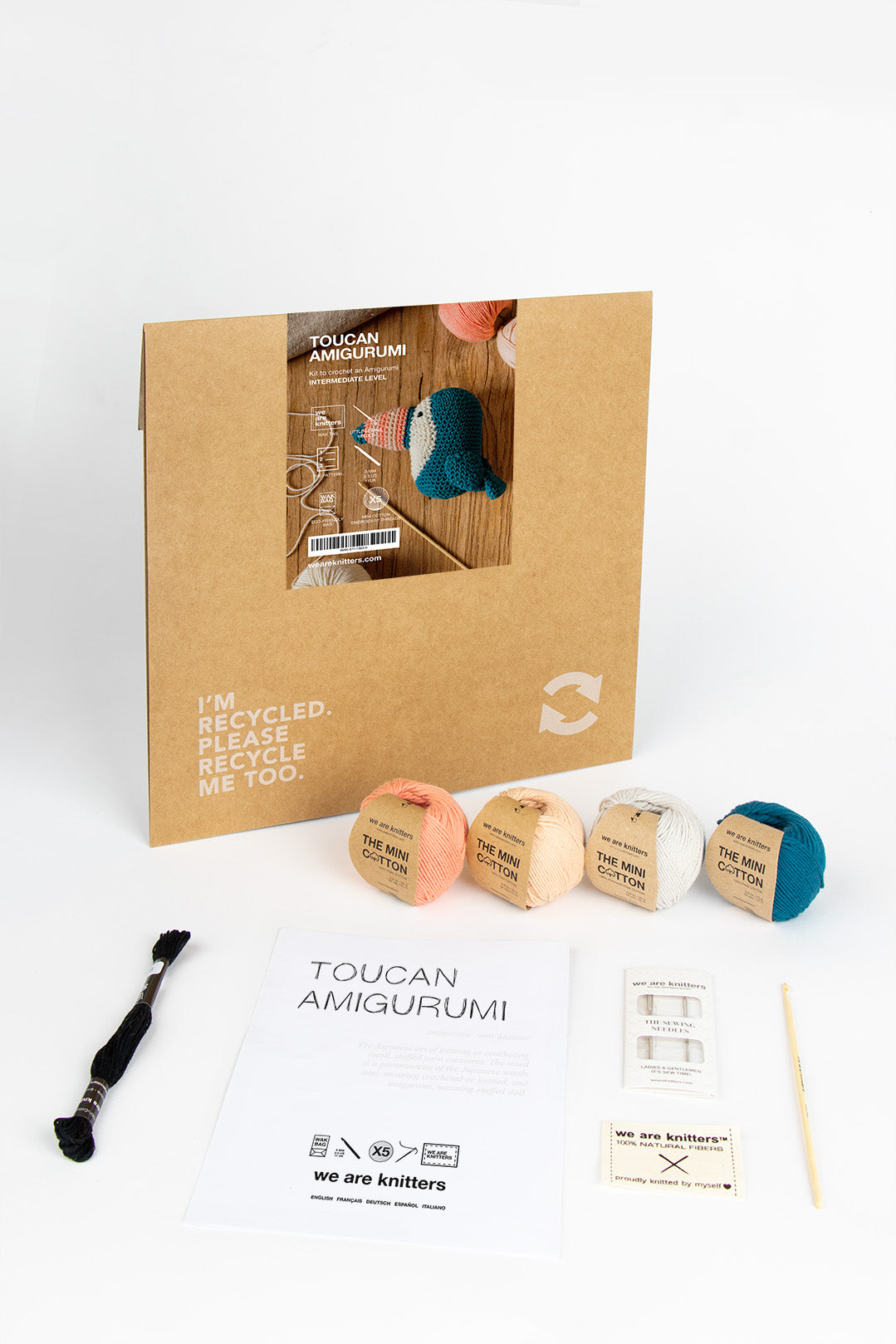 Toucan Amigurumi Kit – weareknitters
