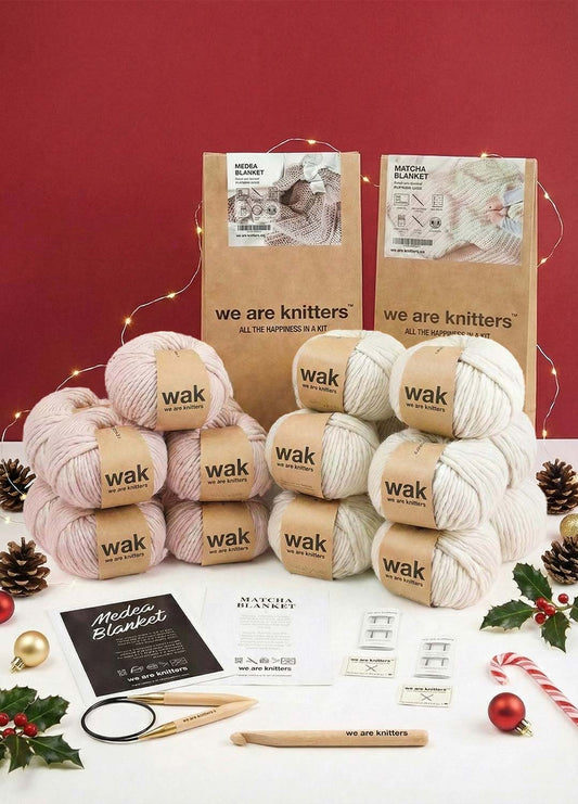 2 Kits Bundle: Cozy Home | Matcha Blanket + Medea Blanket