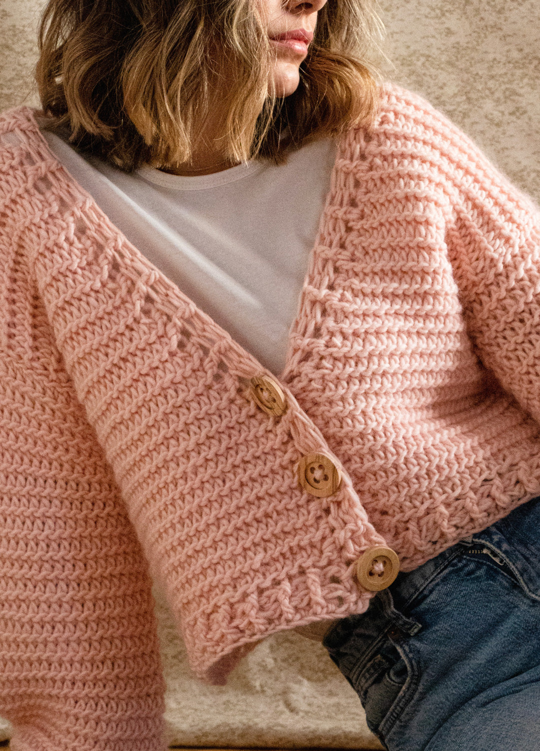 Petite 2024 wool cardigan