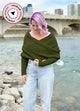 Easy Eyelet Sweater Scarf x @knitatude Kit - Petite Wool Version