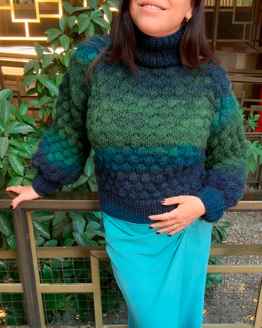 Etna Sweater Kit - Color Crush: Self Striping Version