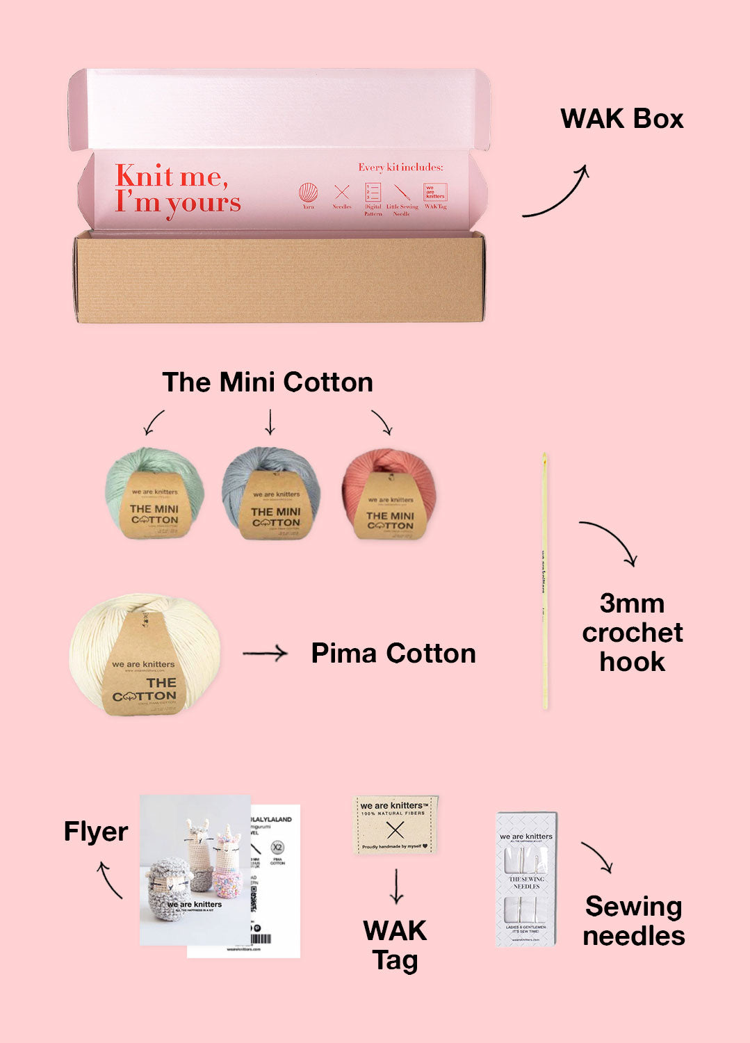 Amigurumis x @lalylaland Bundle Kit