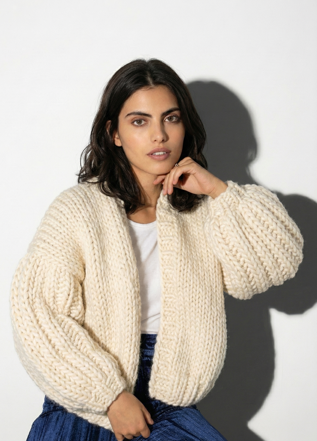 Fresco Cardigan Kit - Yummy Yarn Version – We Are Knitters Fresco Cardigan Kit - Yummy Yarn Version – We Are Knitters