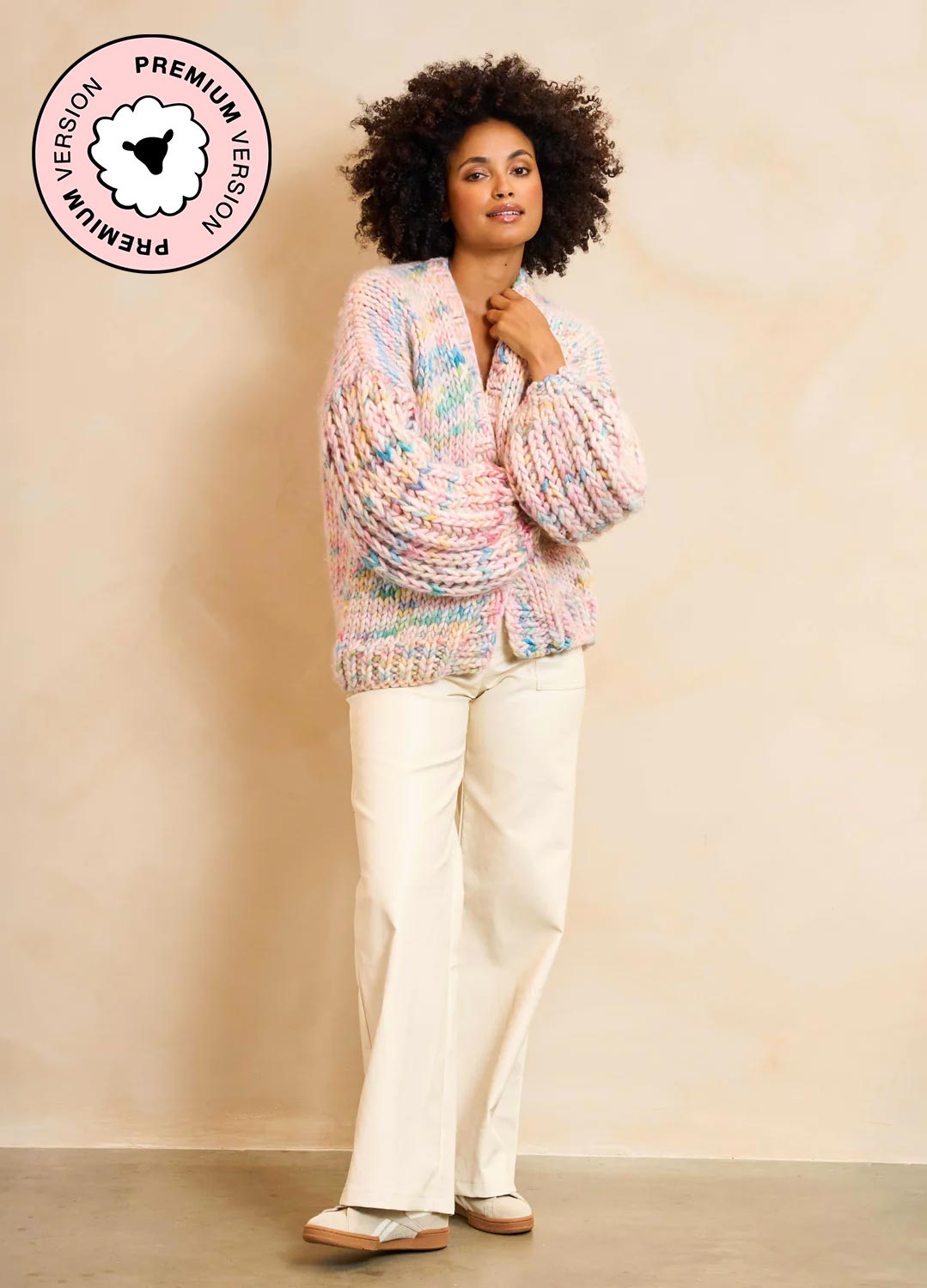 Fresco Cardigan Kit - Premium Version – We Are Knitters