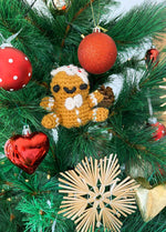 Gerry the Gingerbread Man Free Pattern x @knottrying