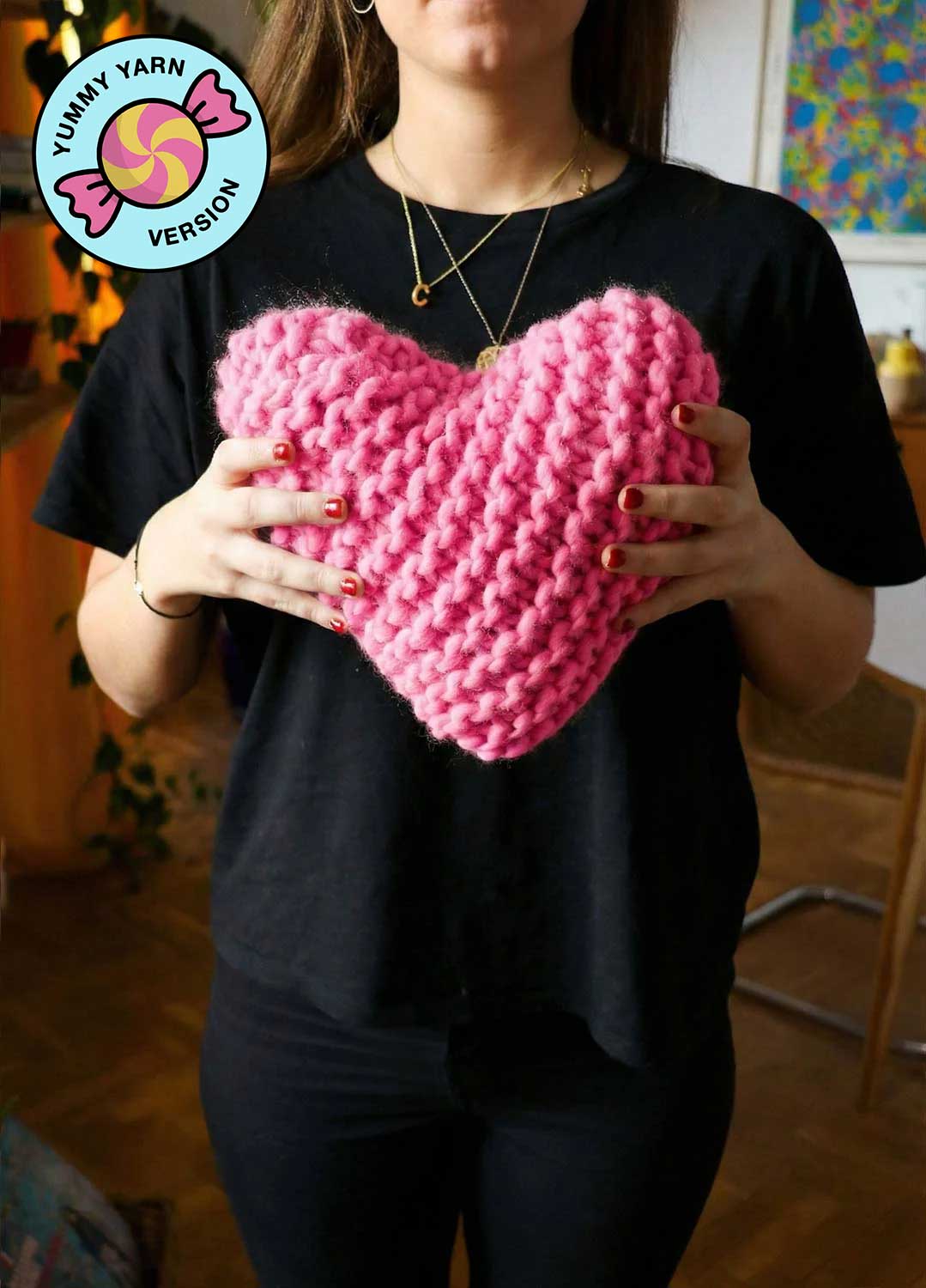 Happy Cushion Kit  - Yummy Version