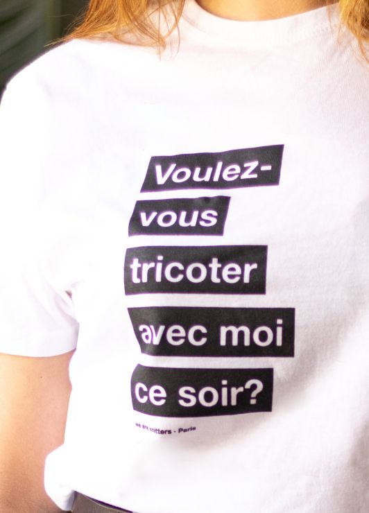 Tee shirt avec phrase new arrivals