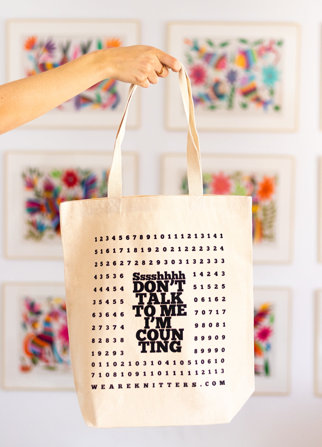 Tote Bag: Counting