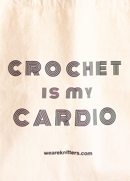 Tote Bag: Crochet is my Cardio