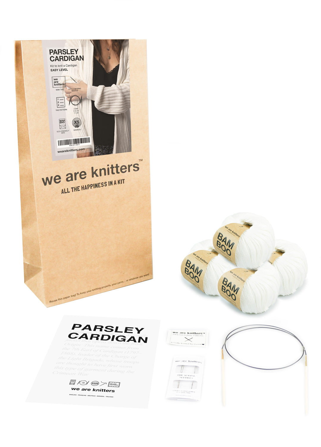Parsley Cardigan Kit
