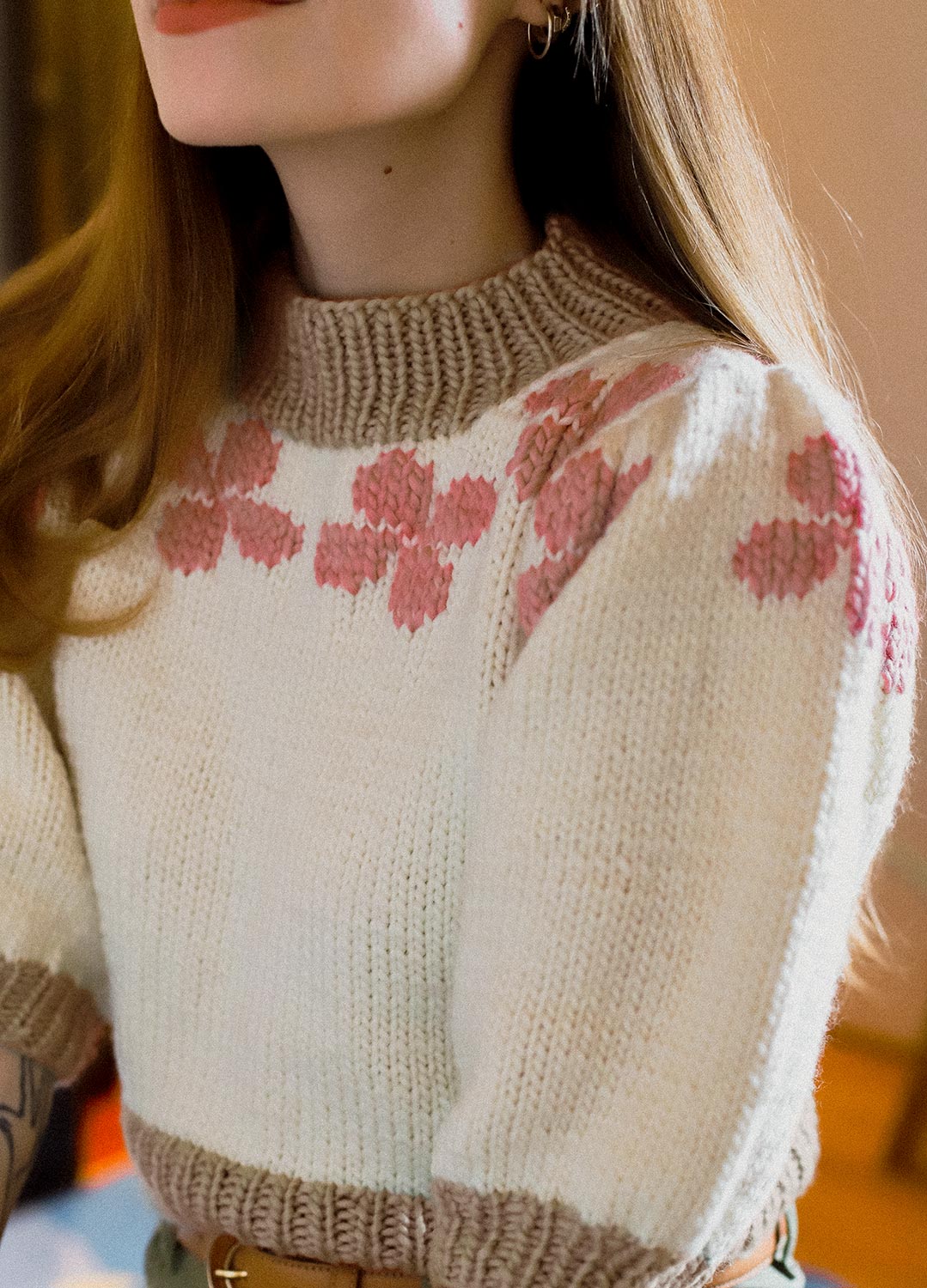 Cherry blossom sweater new arrivals