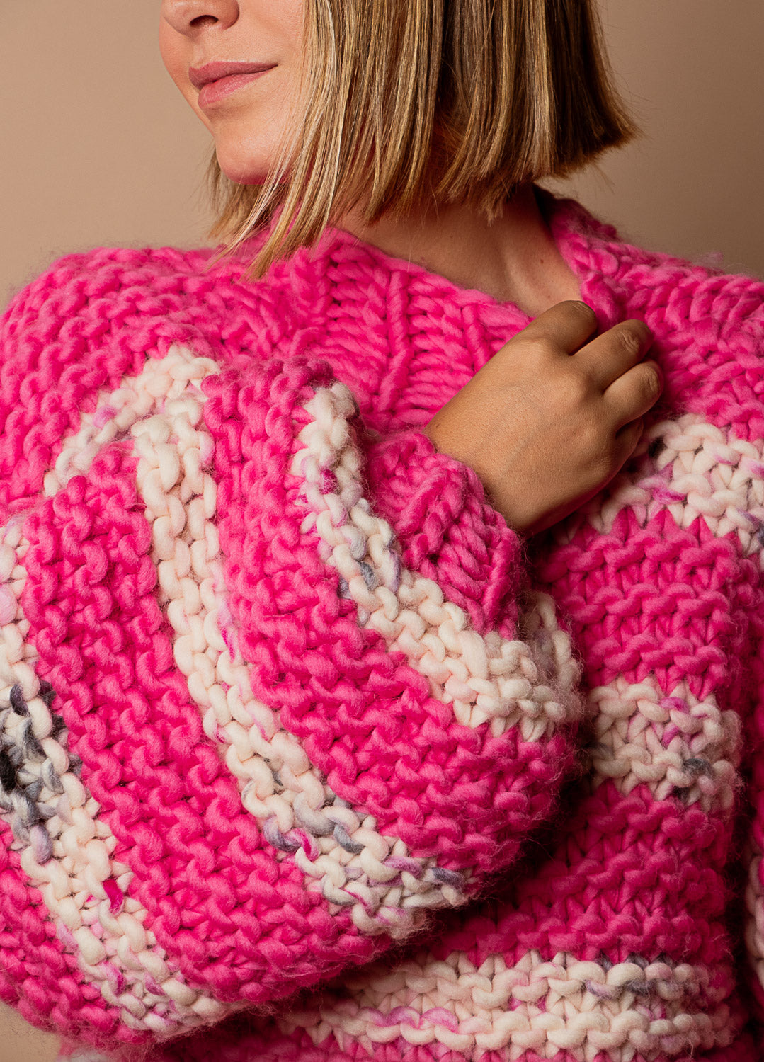 Glacé Sweater Kit - Yummy Yarn Version