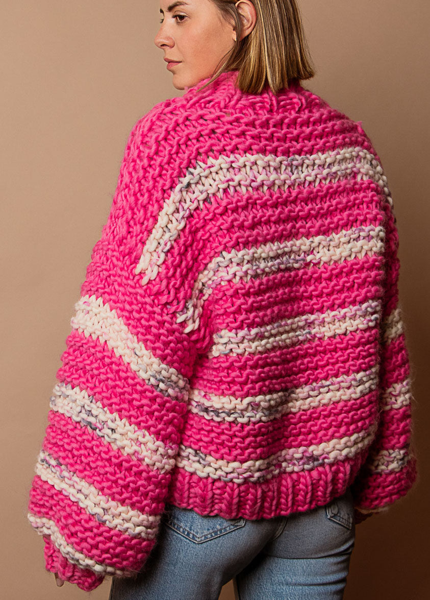 Glacé Sweater Kit - Yummy Yarn Version