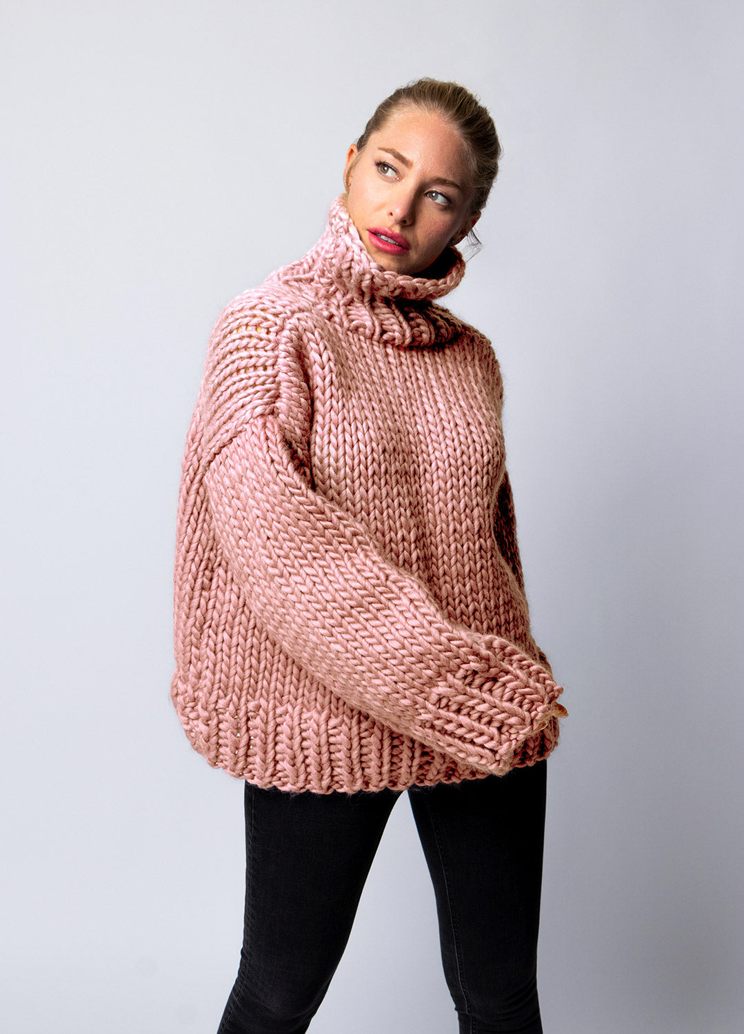 We are knitters custom sweater kit outlet