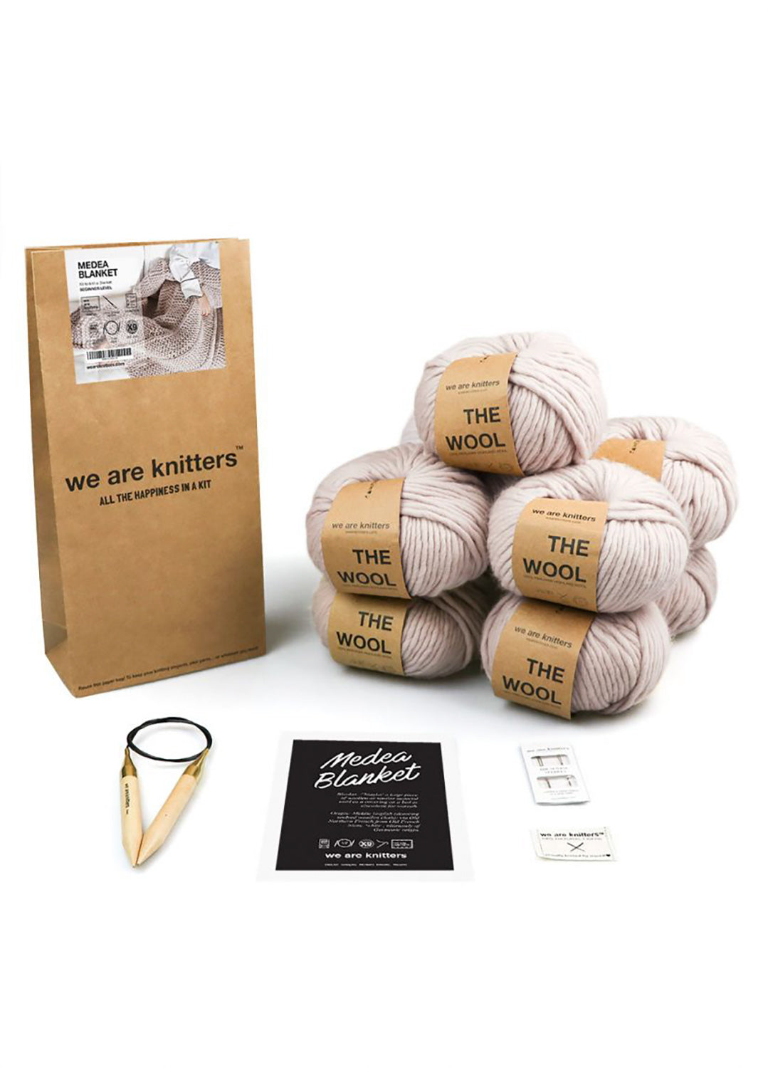 Kit Mindful Making Tricot - Ma couverture Cosy - Kits et Coffrets Tricot -  Tricot