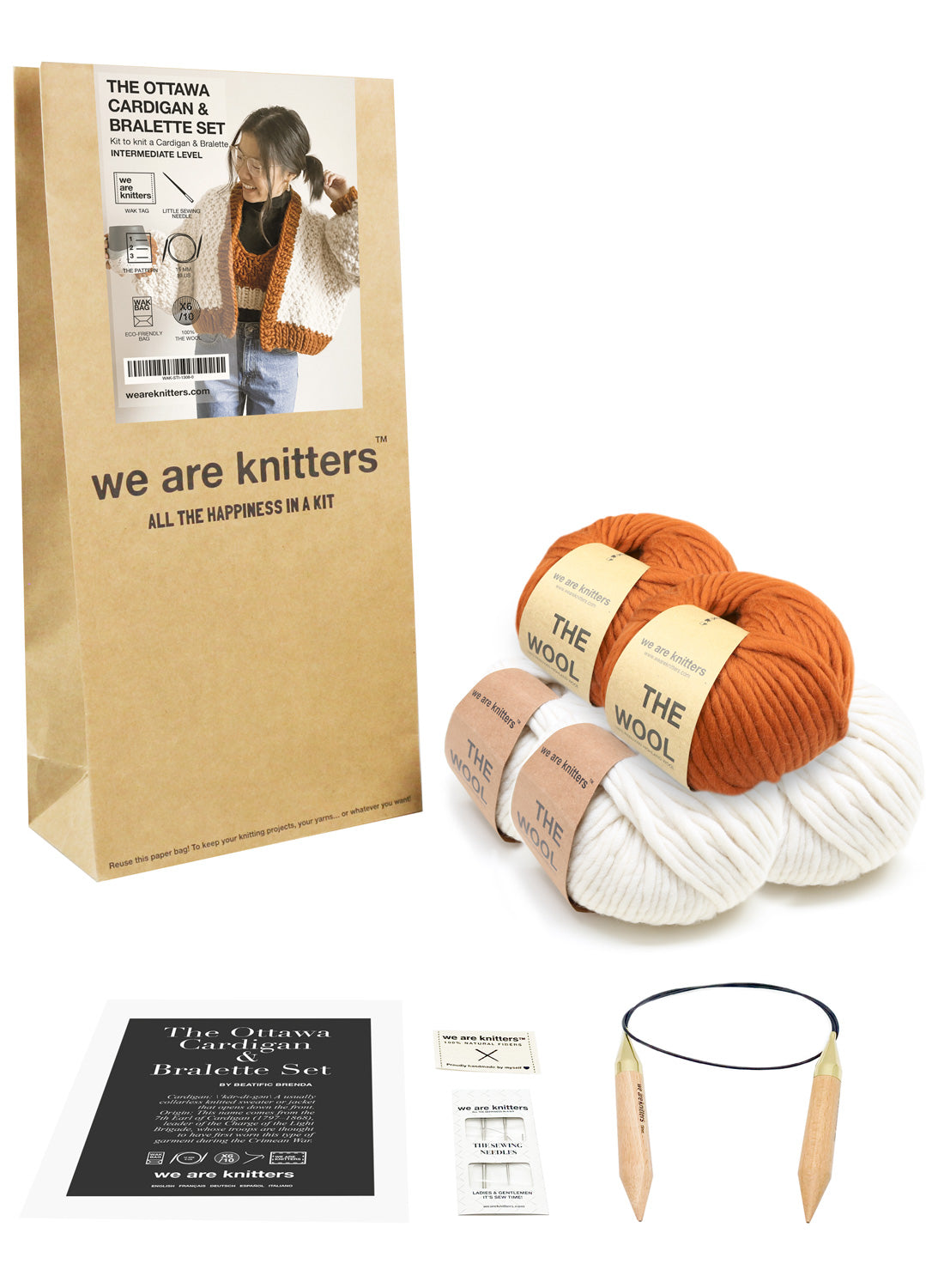 The Ottawa Cardigan & Bralette Set x Beatific Brenda Kit - Yummy Version