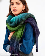 Le Marais Shawl Kit - Color Crush: Self Striping Version