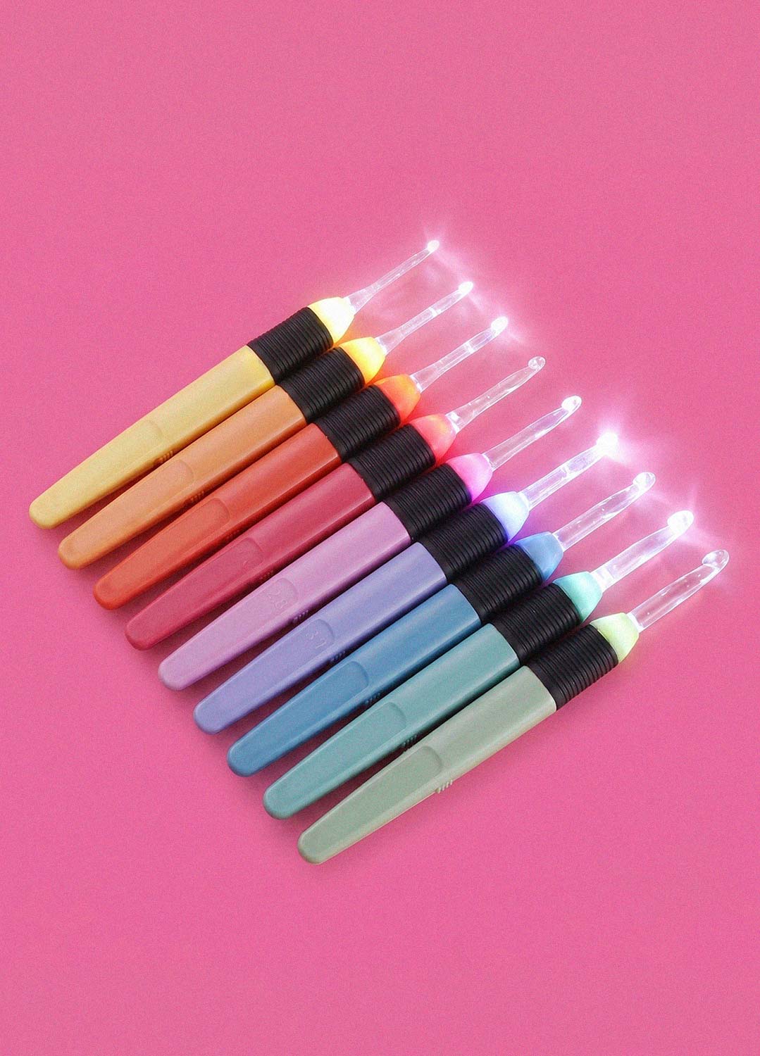 Light-Up Crochet Hooks - Coming Soon