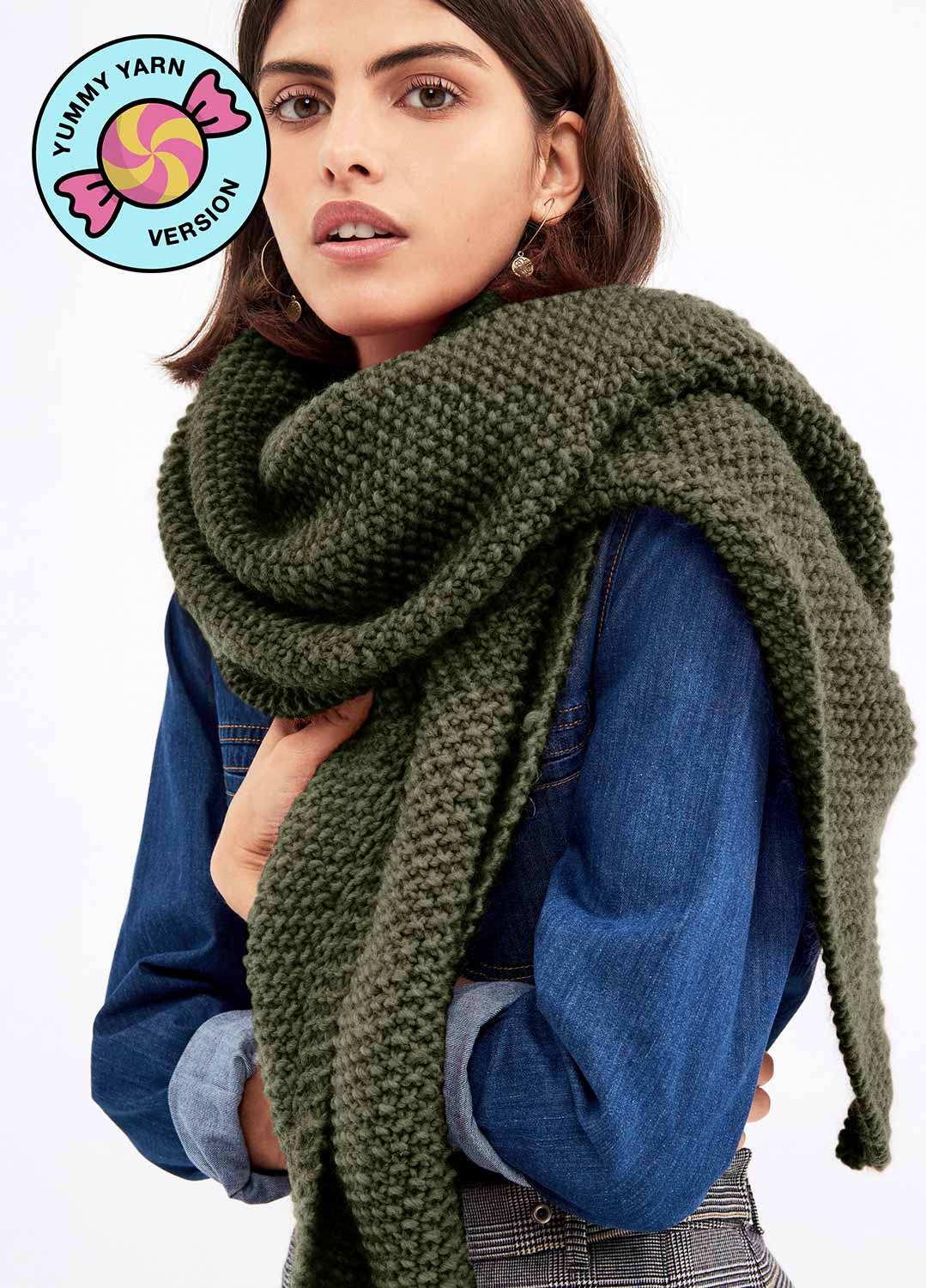 Le Marais Shawl Kit - Yummy Version