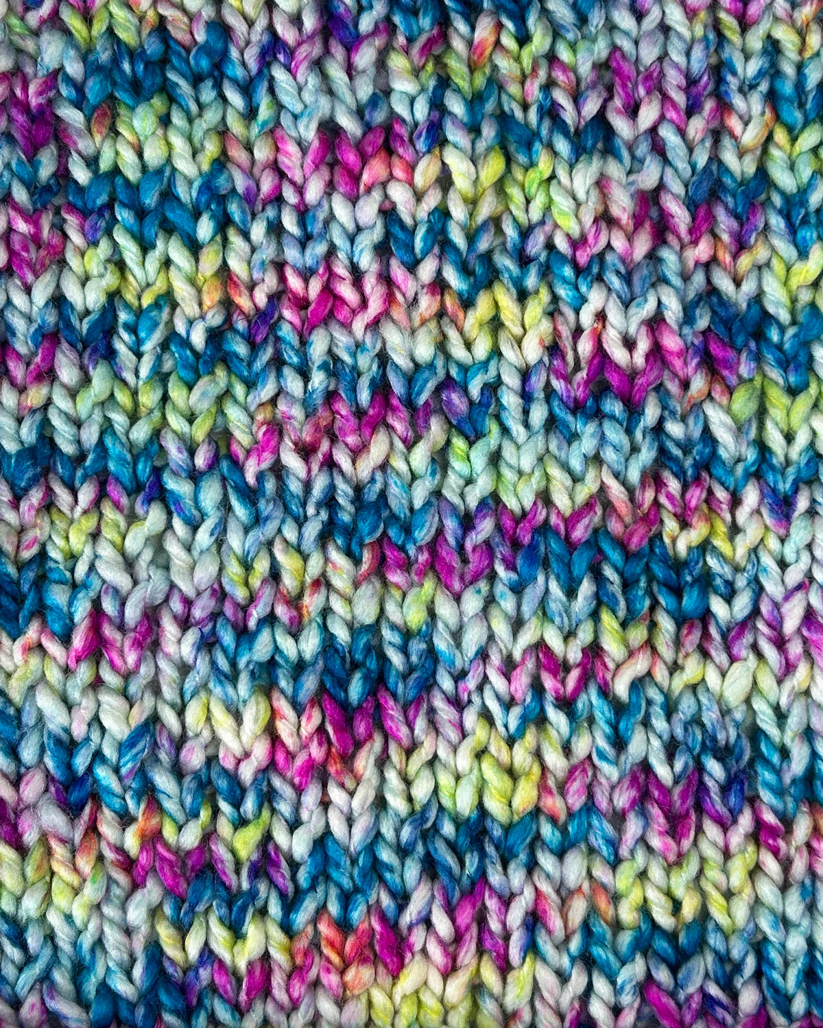 Candy Twist Yarn Turquoise Sprinkle - Limited Edition