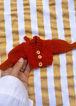 Micro Tupelo Cardigan Charm