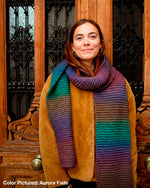 Morse Scarf Kit - Color Crush: Self Striping Version