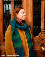 Morse Scarf Kit - Color Crush: Self Striping Version