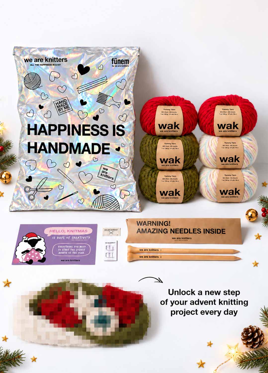 Knitmas: 12 Days of Knitting - Mystery Project Advent Calendar