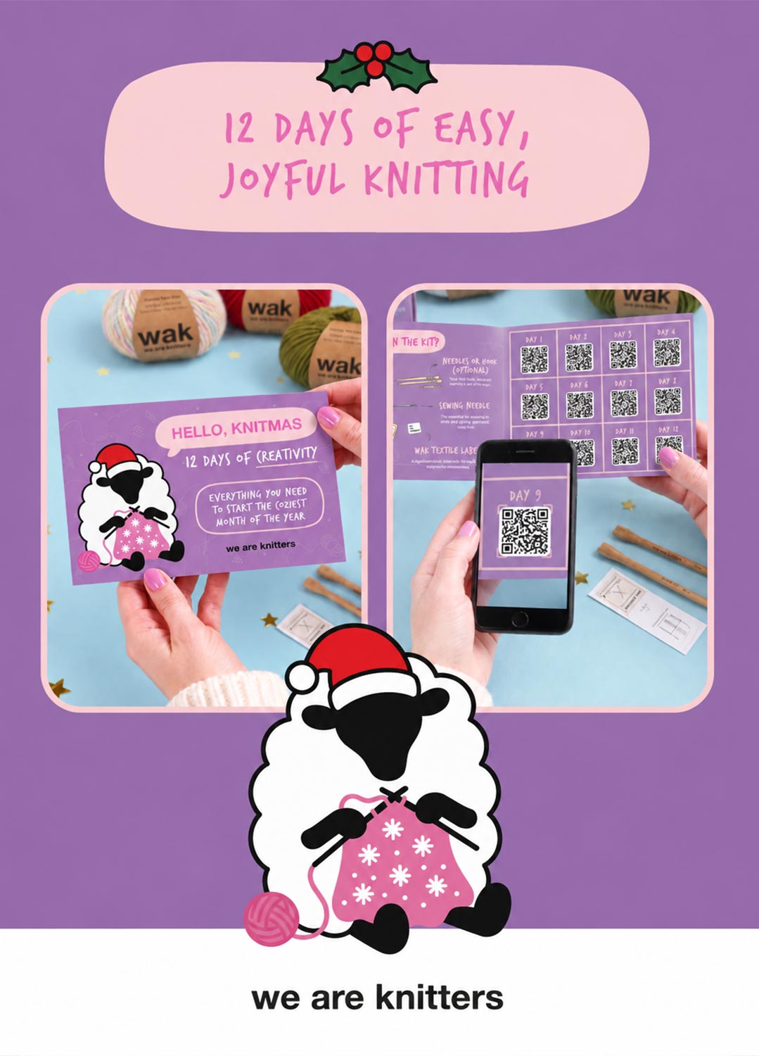 Knitmas: 12 Days of Knitting - Mystery Project Advent Calendar