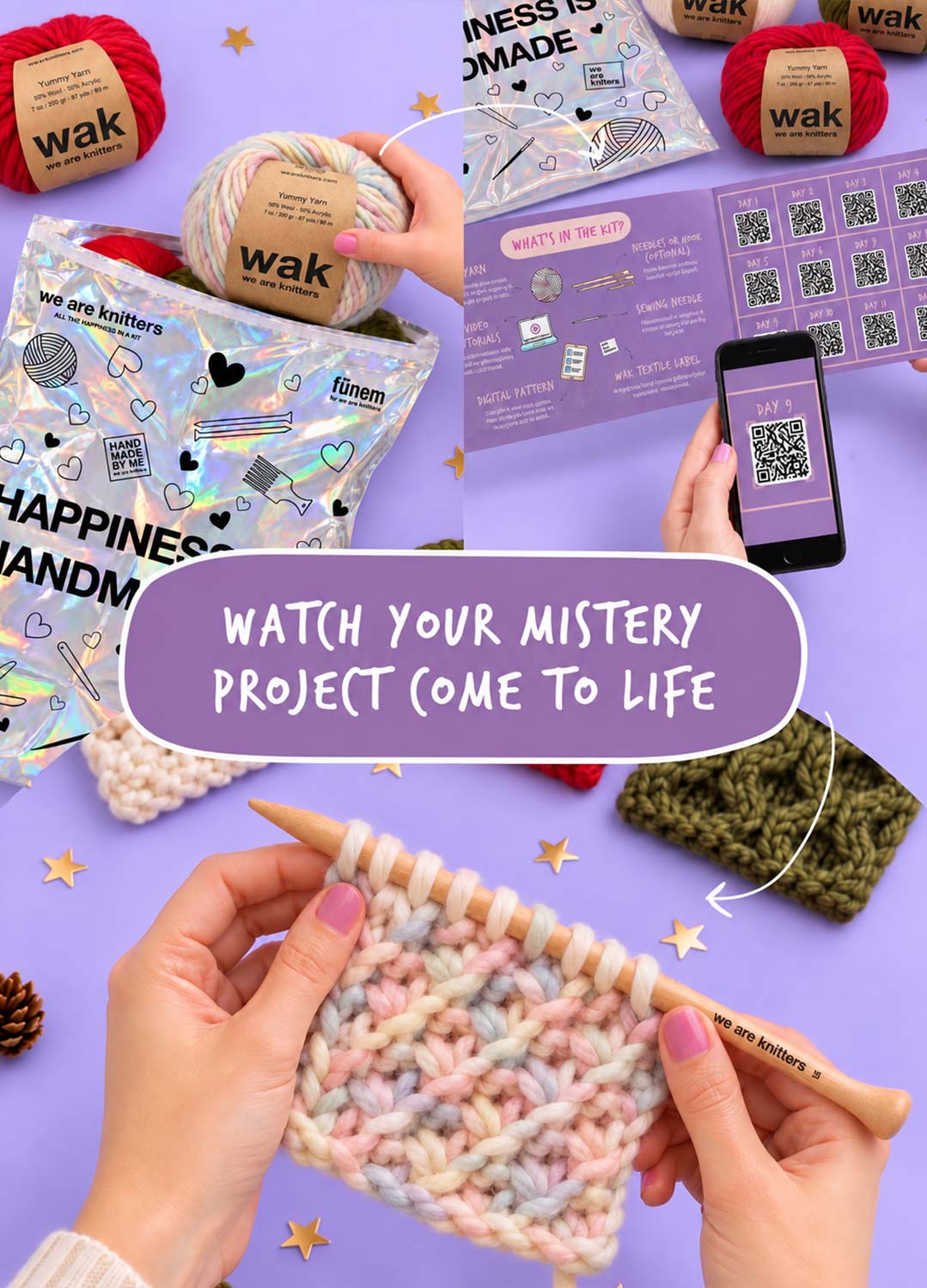 Knitmas: 12 Days of Knitting - Mystery Project Advent Calendar
