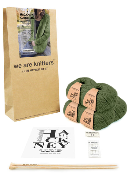 Comfortable Cardigan Kit – weareknitters