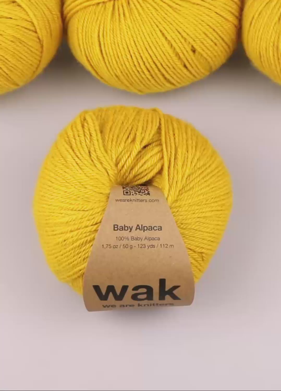 Baby Alpaca Mustard We Are Knitters