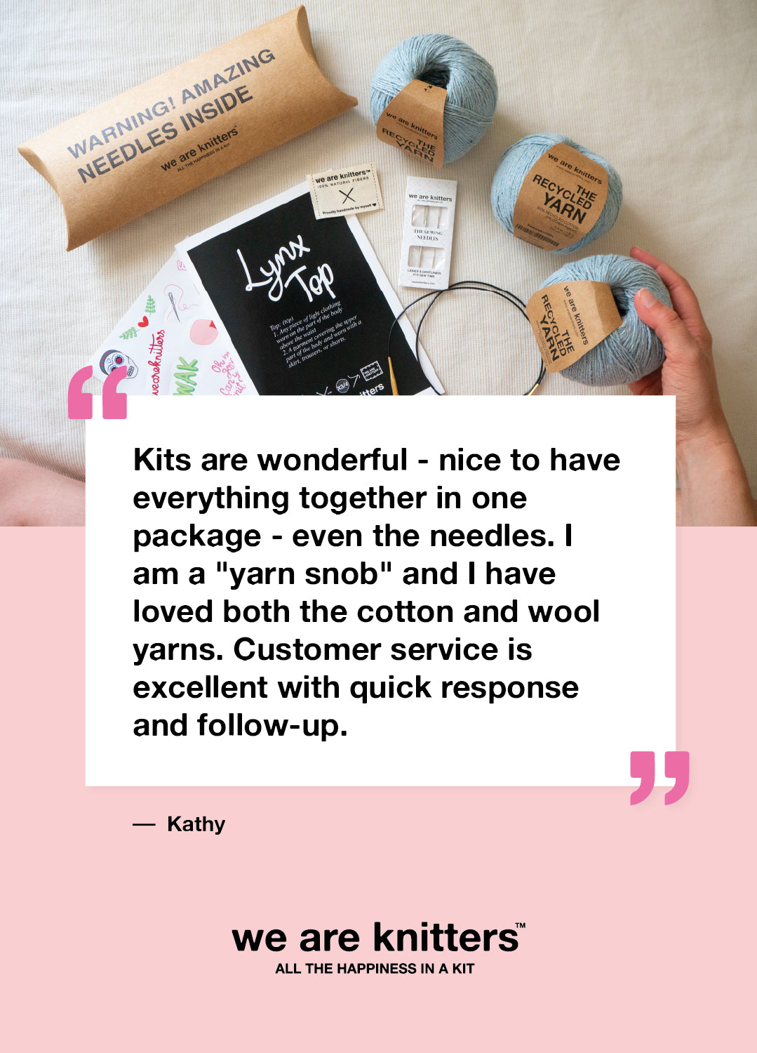 Row Row Snood Kit - Learning Experience For Kids