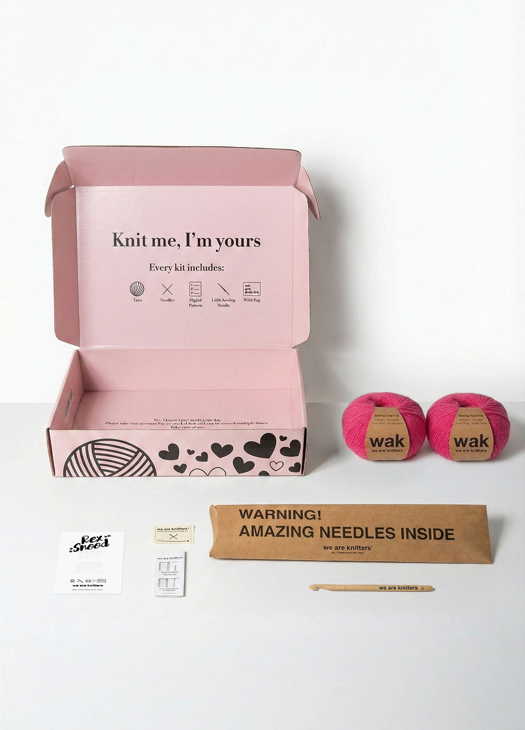 Rex Snood Kit for Pets - Yummy Version – We Are Knitters